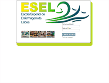 Tablet Screenshot of blackboard.esel.pt